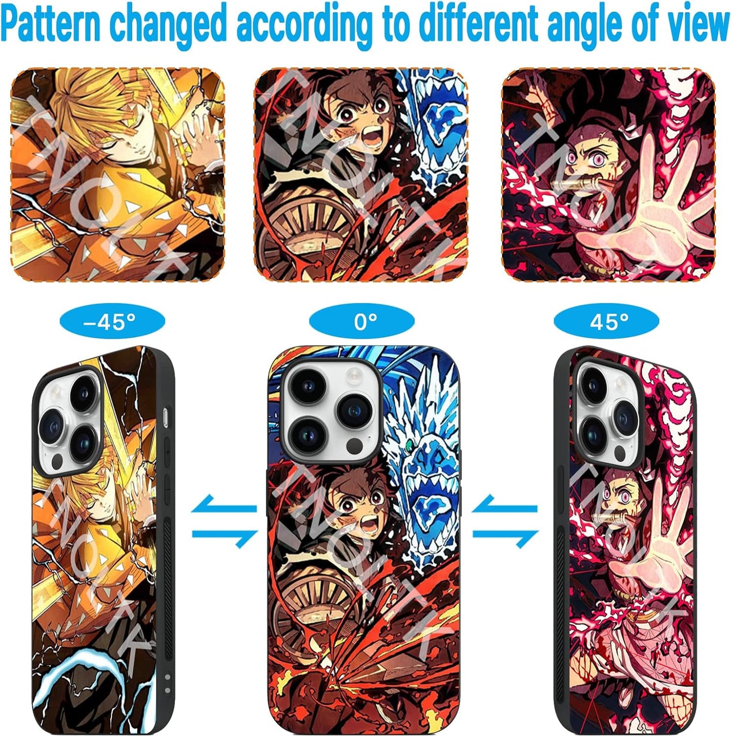 Demon Slayer 3D iPhone Case