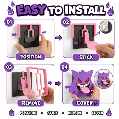Pokémon Light Switch Cover