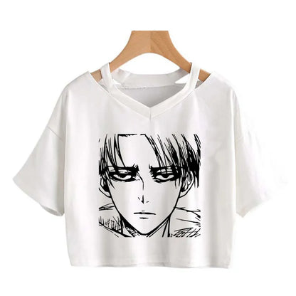 Attack on Titan - Gothic Crop Shirts