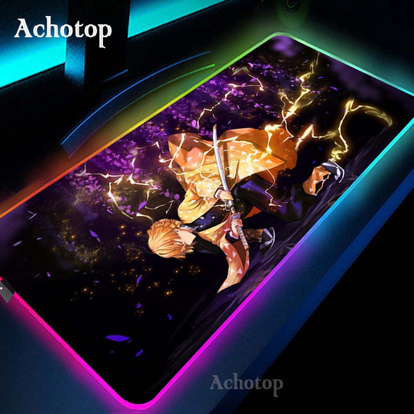 Demon Slayer RGB LED Mousepad
