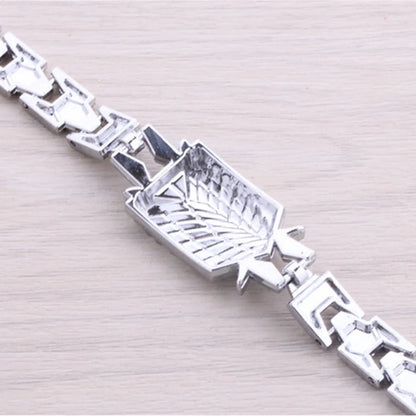 Attack On Titan Metal Bracelet