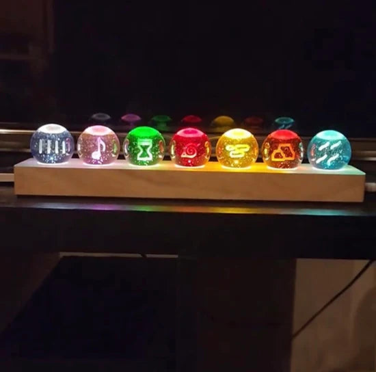 Glowing Naruto Spheres