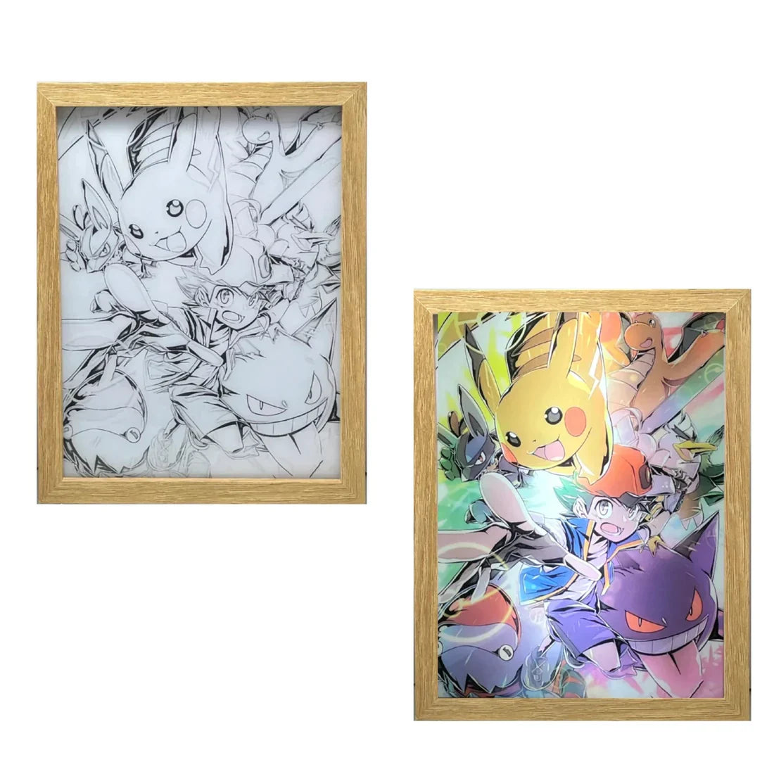 Pokemon Photo Frame Design Pokémon Light-Up Frame – Animeancy