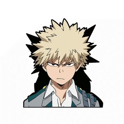 My Hero Academia ‘Katsuki Bakugo’ Vinyl Car 3D Motion Sticker