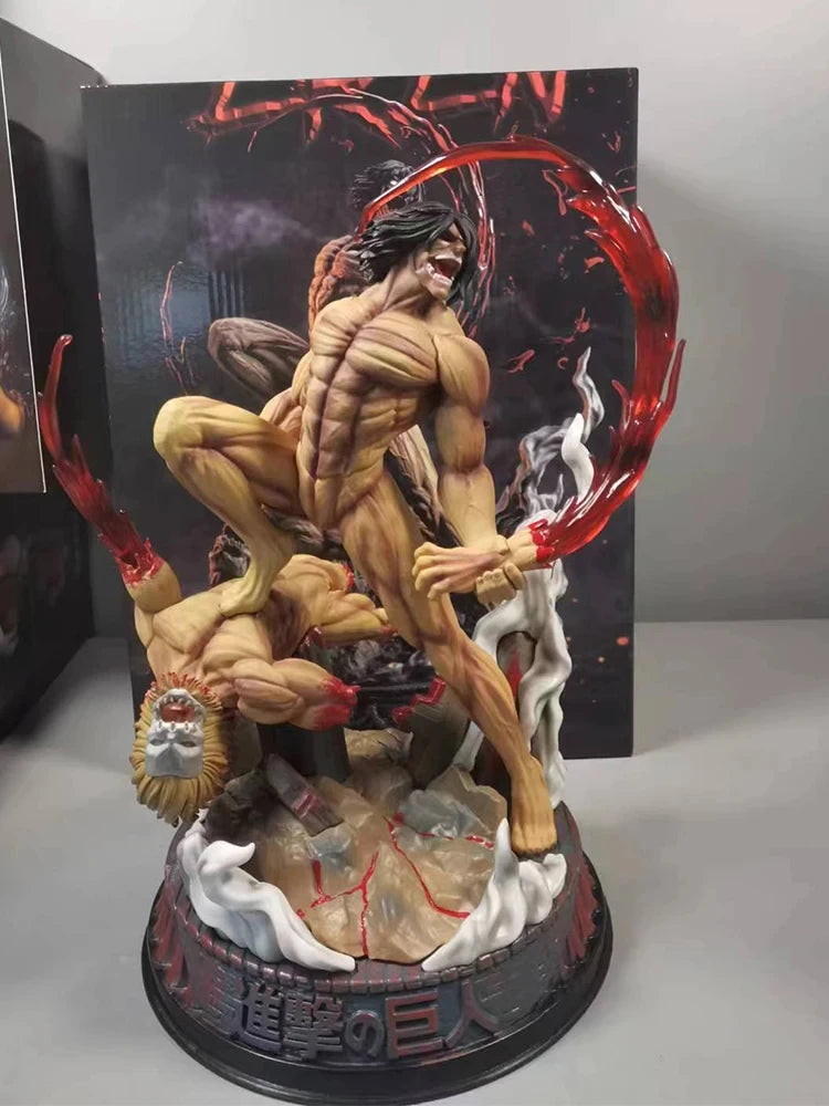 Eren vs. Armored Titan Figure