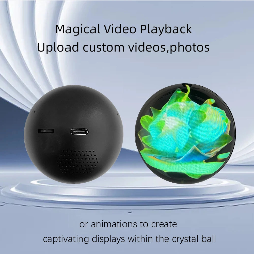 Sharingan Ball - Customizable Video Glass Ball