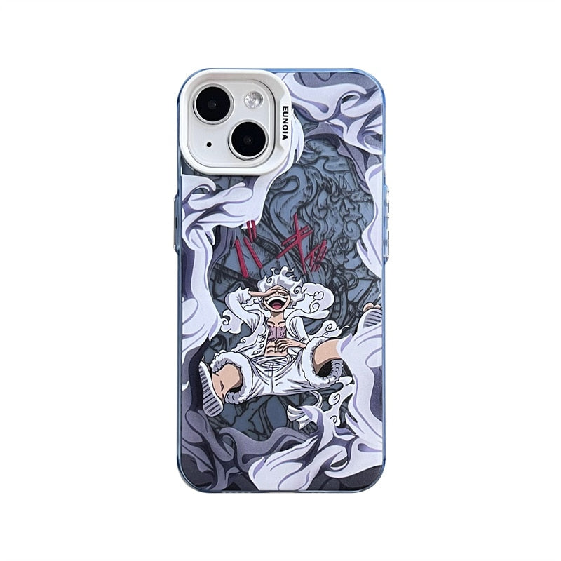 luffy gear 5 iphone case Luffy gear 5 & Roronoa Zoro Phone Case – Animeancy