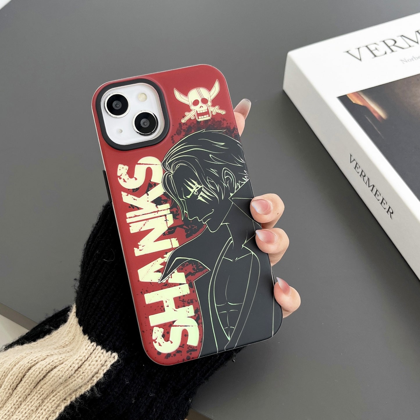 One Piece Holographic Phone Case