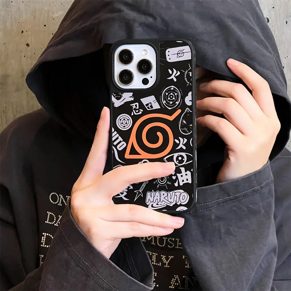 Naruto/Clouds/Kurama iPhone Cases