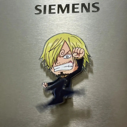 One Piece Rotating Magnets