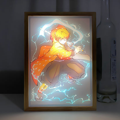Zenitsu Agatsuma Light Painting