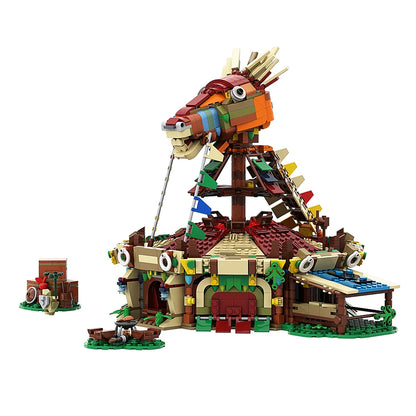Zelda Horse Stable Building Block Set