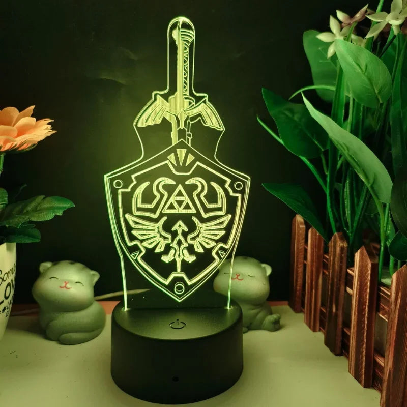 Zelda 3D LED Night Lamp