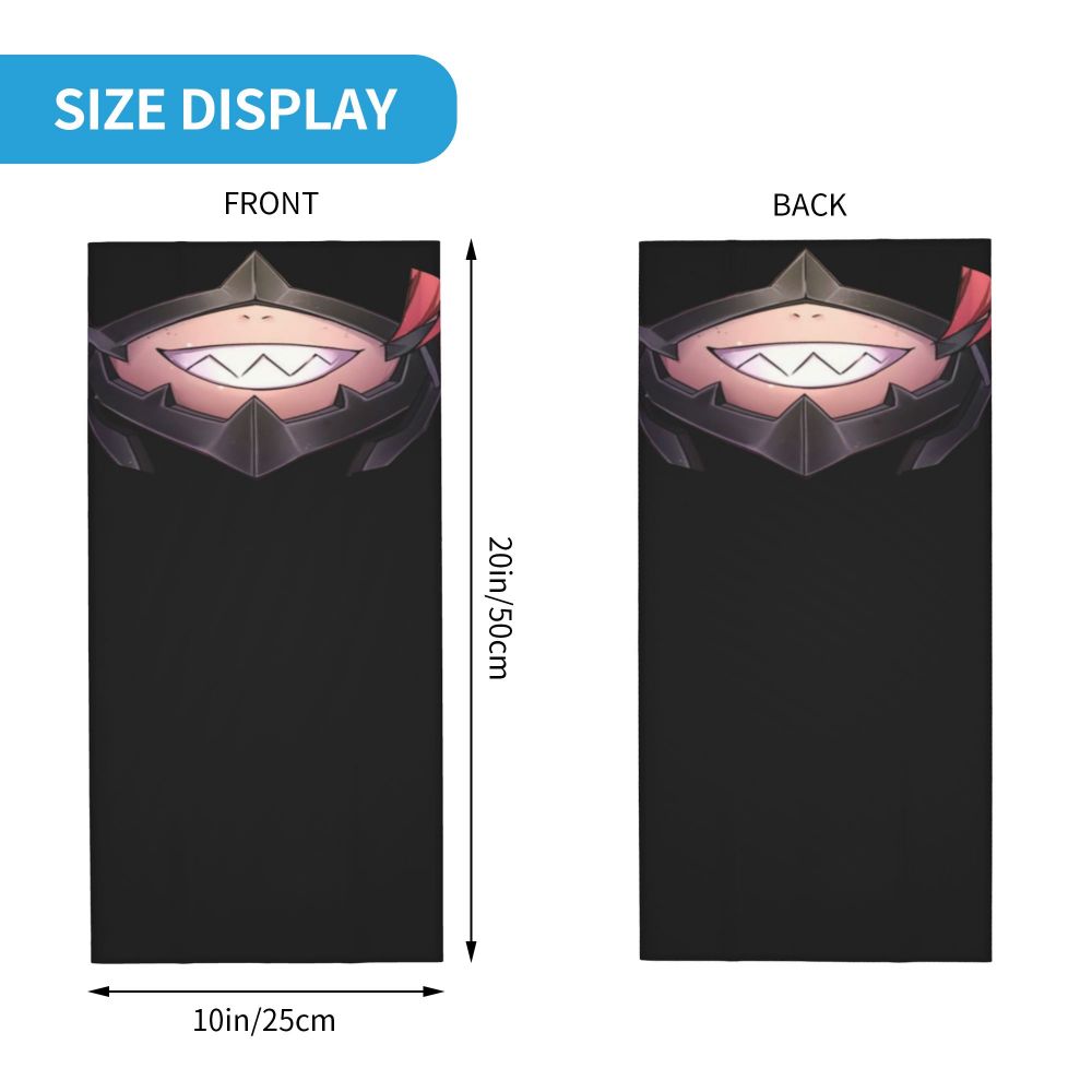 Bakugou Katsuki Logo X Bandana Winter Neck Warmer Windproof Wrap Face Scarf for Ski Boku No My Hero Academia Gaiter Headband