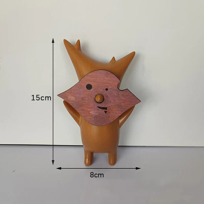 Wooden Korok Statue Decoration