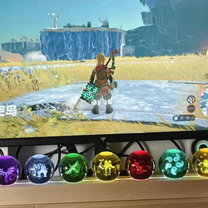 Glowing Zelda Spheres