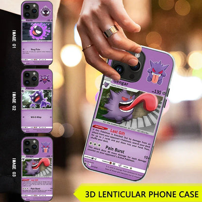 3D Phone Case Anime Pokemon