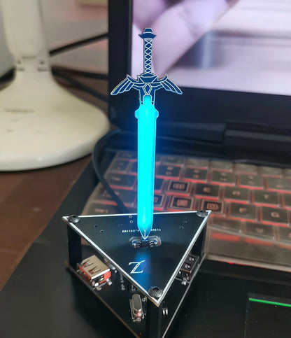 Legends Zeldas Figures Master Sword Night Light LED Lamp Creative 3D Game Prop Model Toy Anime fans Birthday Gift Christmas Gift
