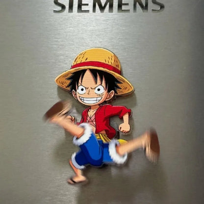 One Piece Rotating Magnets