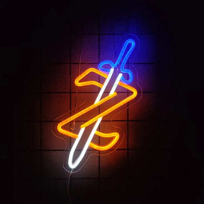 Legend of Zelda Master Sword Neon Light