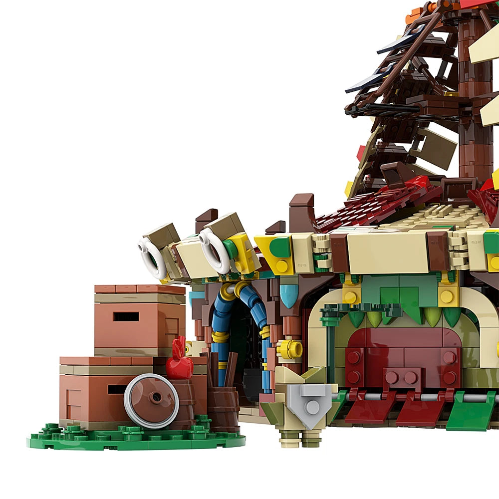 Zelda Horse Stable Building Block Set
