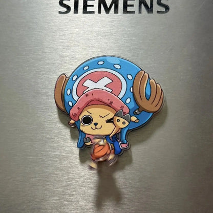 One Piece Rotating Magnets