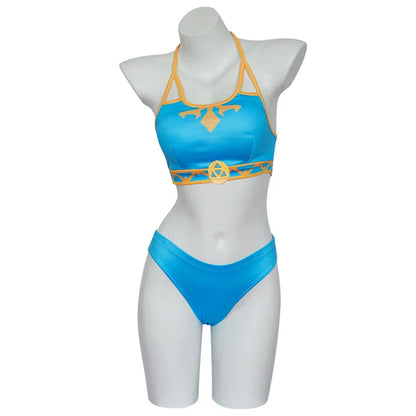 Zelda-Inspired Princess Swimsuit Set