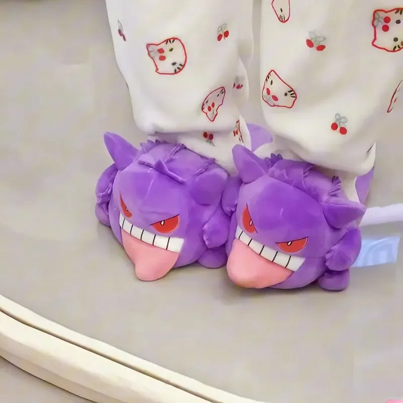 Gengar Plush Slippers