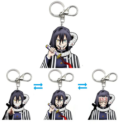 Demon Slayer 3D Motion KeyChains