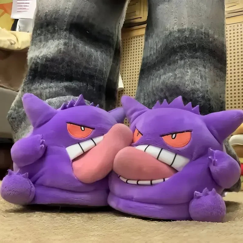 Gengar Plush Slippers