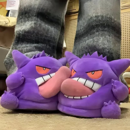 Gengar Plush Slippers