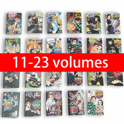 Demon Slayer Kimetsu No Vol 1-23 Yaiba Japan Youth Teen Fantasy Science Mystery Suspense Manga Comic Book Manga Books in English