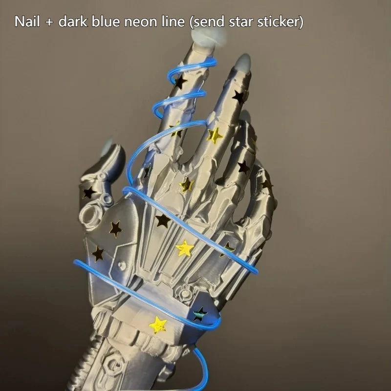 Johnny Joestar Tusk ACT 4 Rotating Nail Set