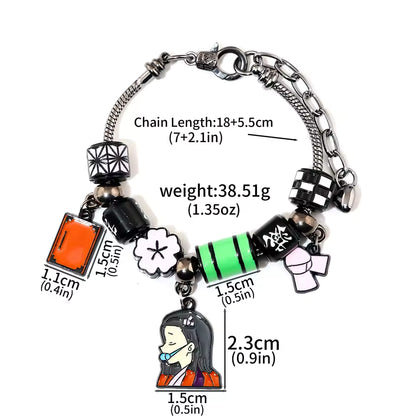 Nezuko Charm bracelet