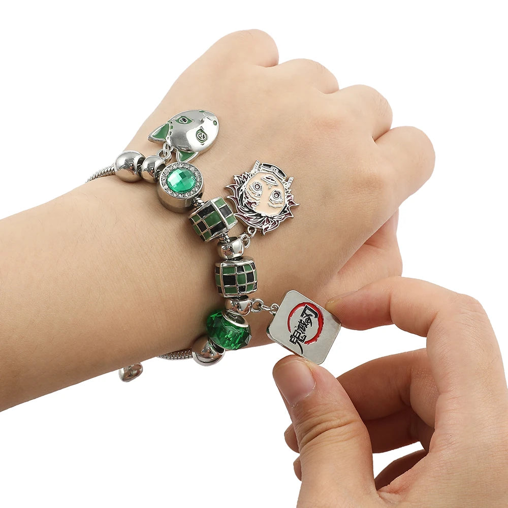 Demon Slayer Charm Bracelet