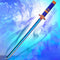 Blue katana