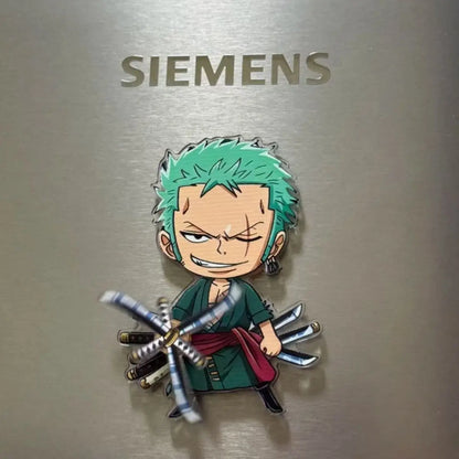 One Piece Rotating Magnets