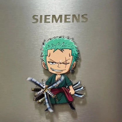 One Piece Rotating Magnets