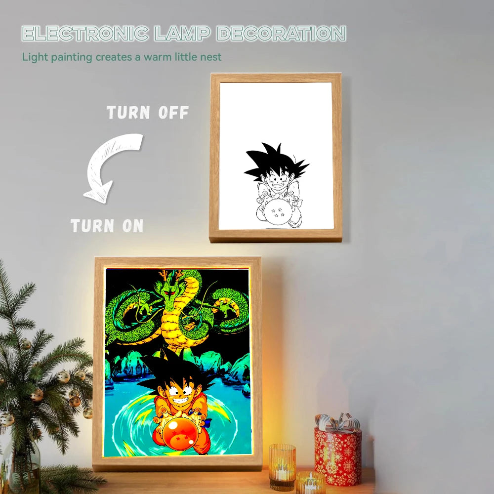 Dragon Ball Light Painting