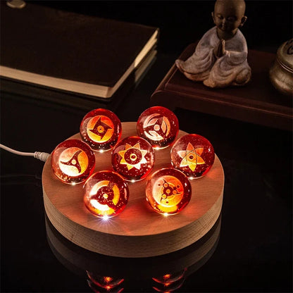 Sharingan LED Crystal Balls