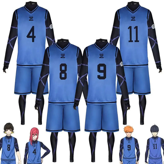Blue lock football club sportswear