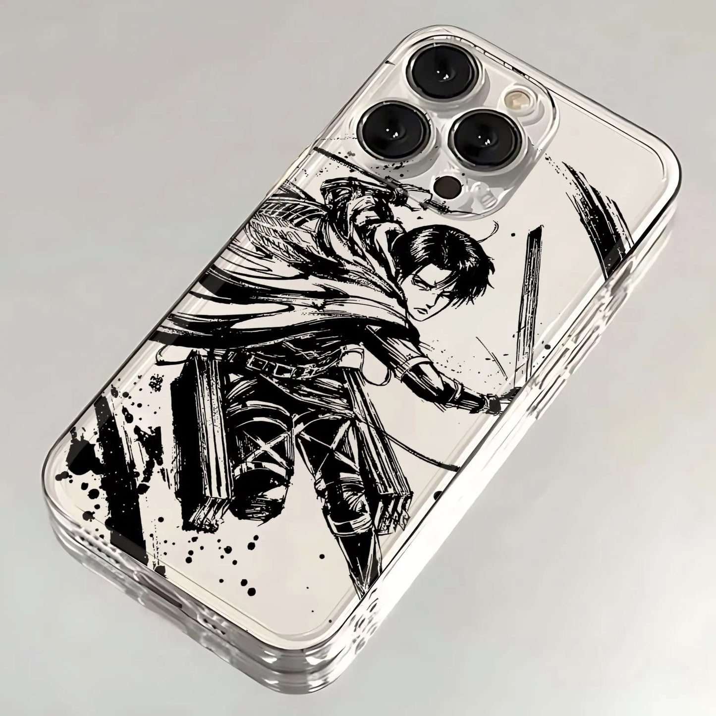 Anime Attack On Titan Hot Phone Case For Xiaomi Redmi Note 13 12 12C 11 10 10C 13C 10s 9 9A 9T 9CPro Max 4G 5G Transparent Cover
