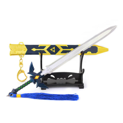 Hyrule Master Sword & Hylian Shield Keychain