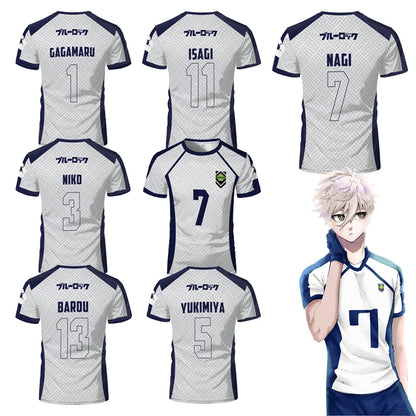 Blue Lock Jersey T-shirt