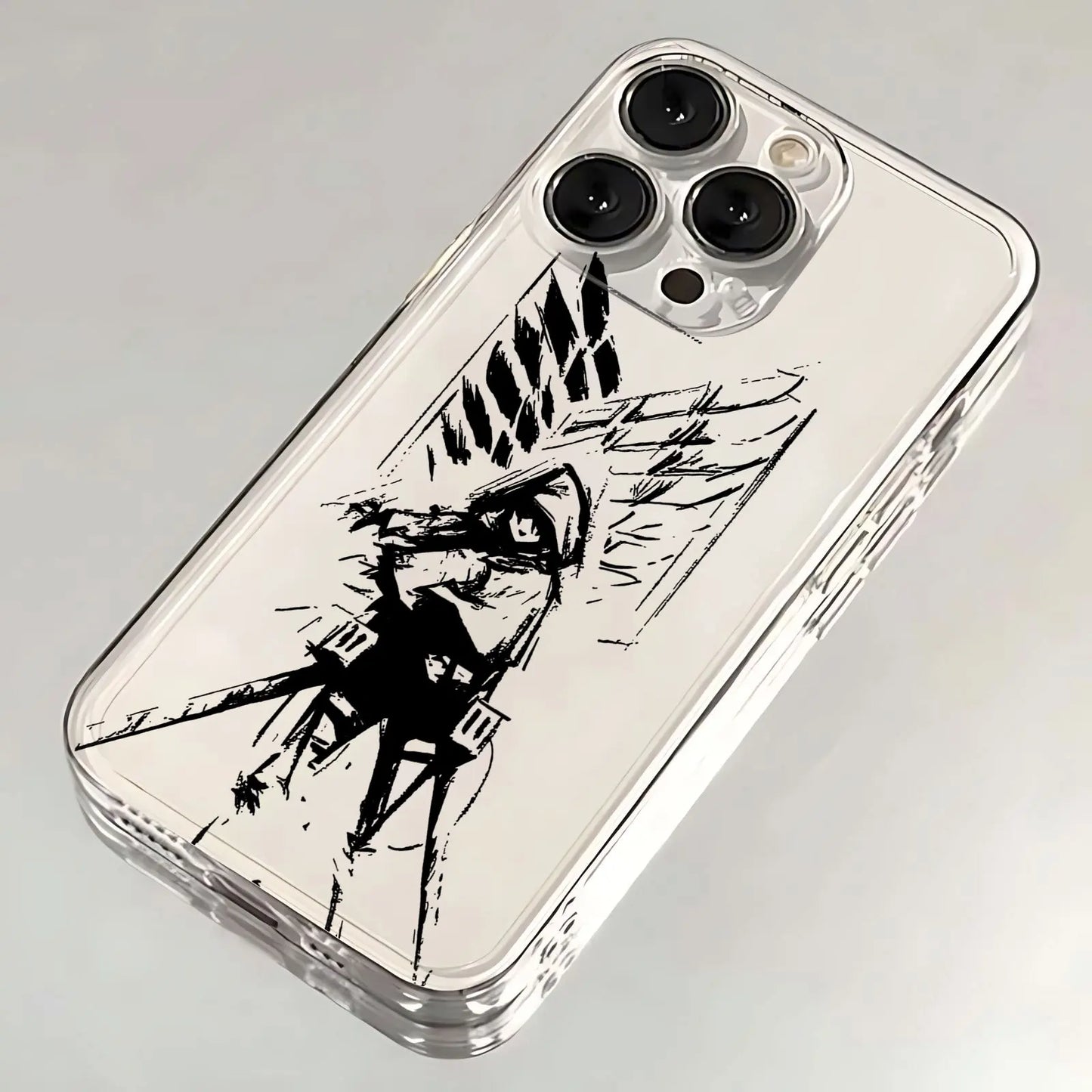 Anime Attack On Titan Hot Phone Case For Xiaomi Redmi Note 13 12 12C 11 10 10C 13C 10s 9 9A 9T 9CPro Max 4G 5G Transparent Cover
