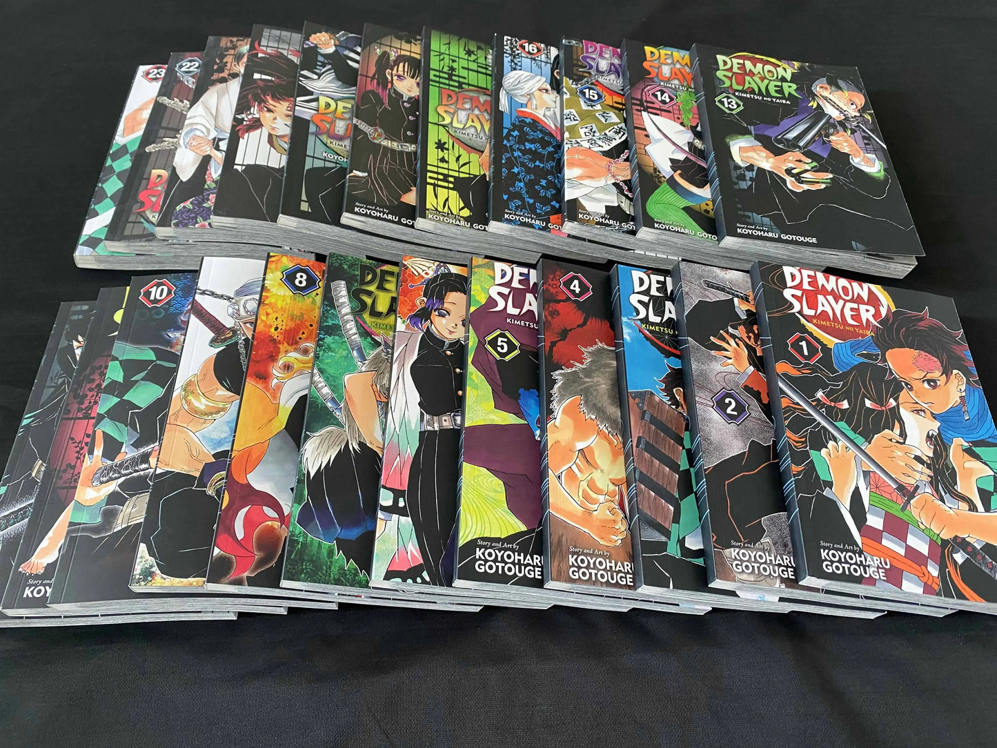 Demon Slayer Kimetsu No Vol 1-23 Yaiba Japan Youth Teen Fantasy Science Mystery Suspense Manga Comic Book Manga Books in English