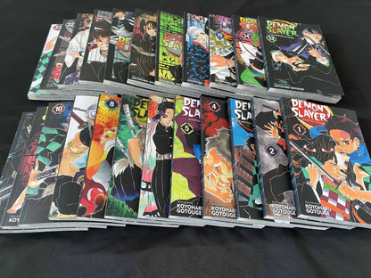 Demon Slayer Kimetsu No Vol 1-23 Yaiba Japan Youth Teen Fantasy Science Mystery Suspense Manga Comic Book Manga Books in English