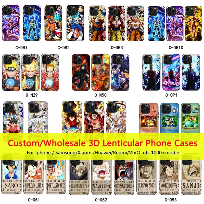 3D Phone Case Anime Pokemon