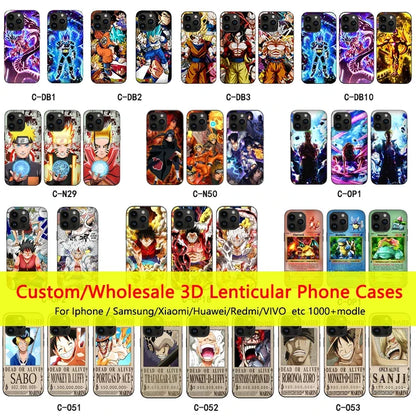 3D Phone Case Anime Pokemon