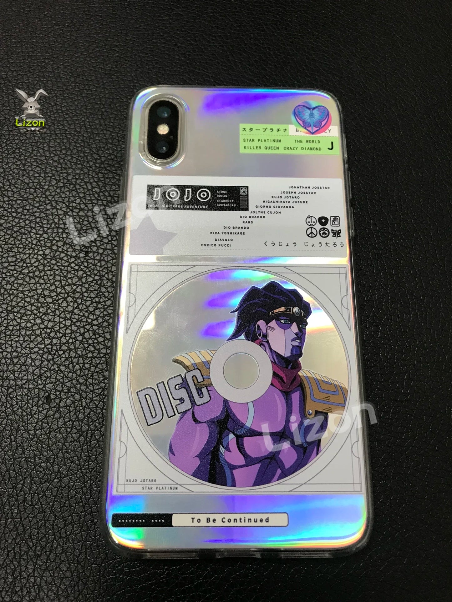 JJBA Holographic iPhone & Android Cases